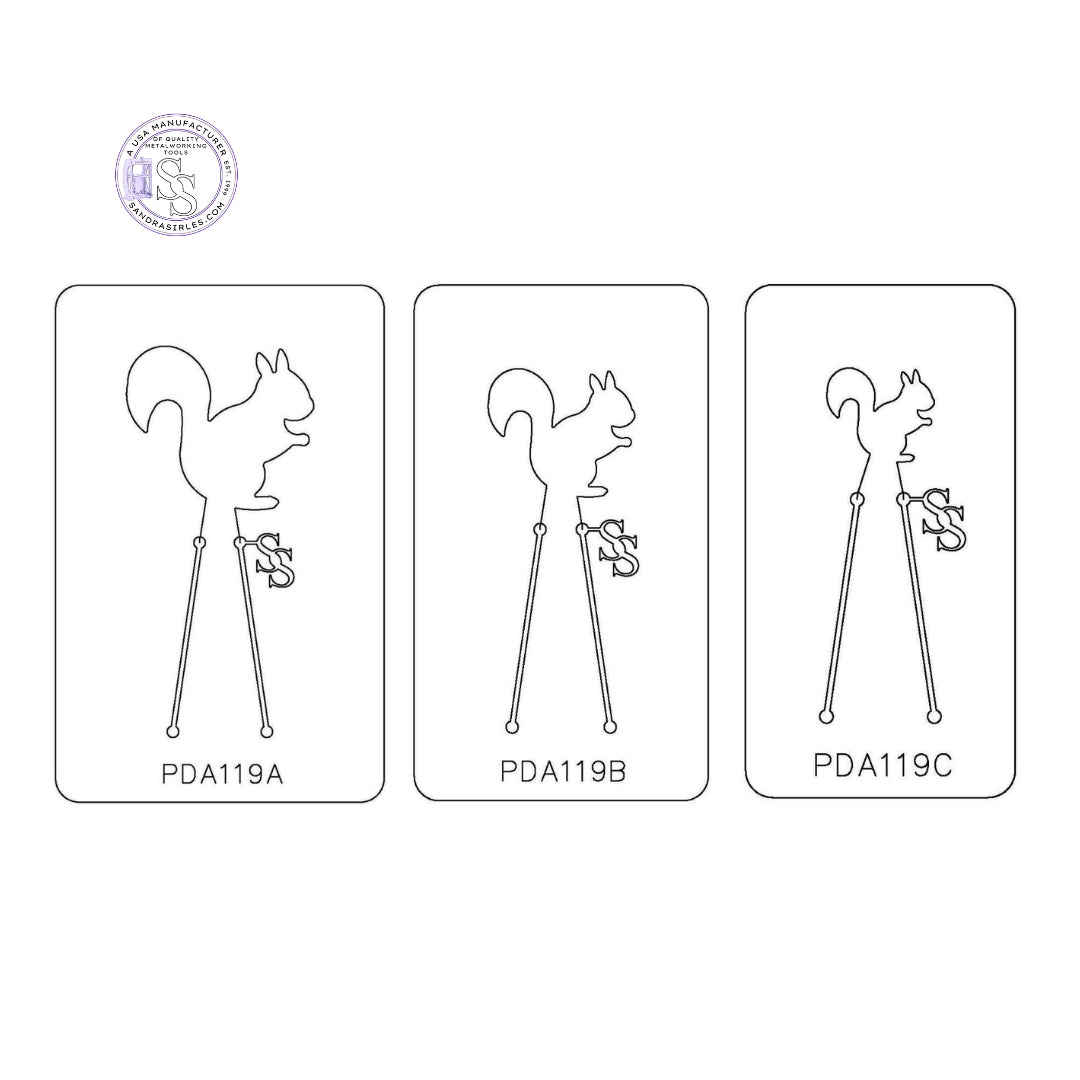 PANCAKE DIE PDA119 SQUIRREL